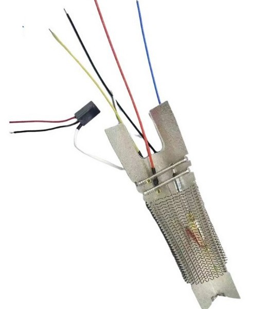 Custom hair dryer heating elements in various power ratings up to 1000W