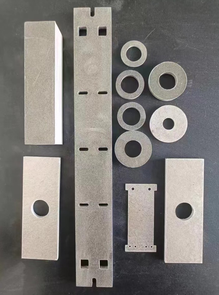 Machined mica parts - precision CNC-cut custom insulation components