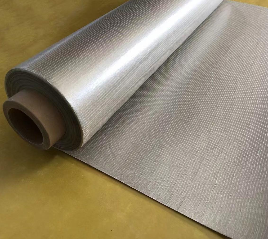 Mica Paper close-up texture showing layered structure of mica flakes