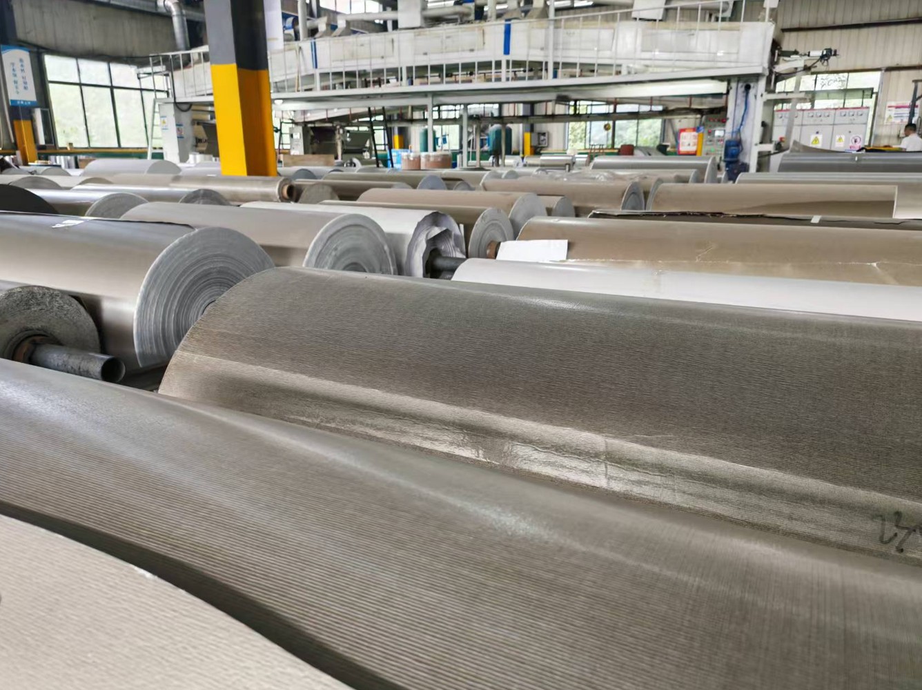 Mica paper production line with precision slitting equipment