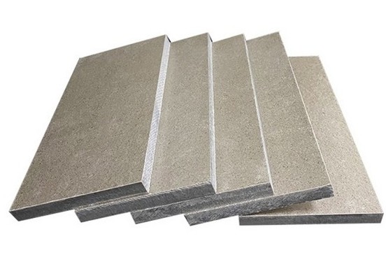 Mica plate finished products - stacked precision-cut insulation plates ready for shipping