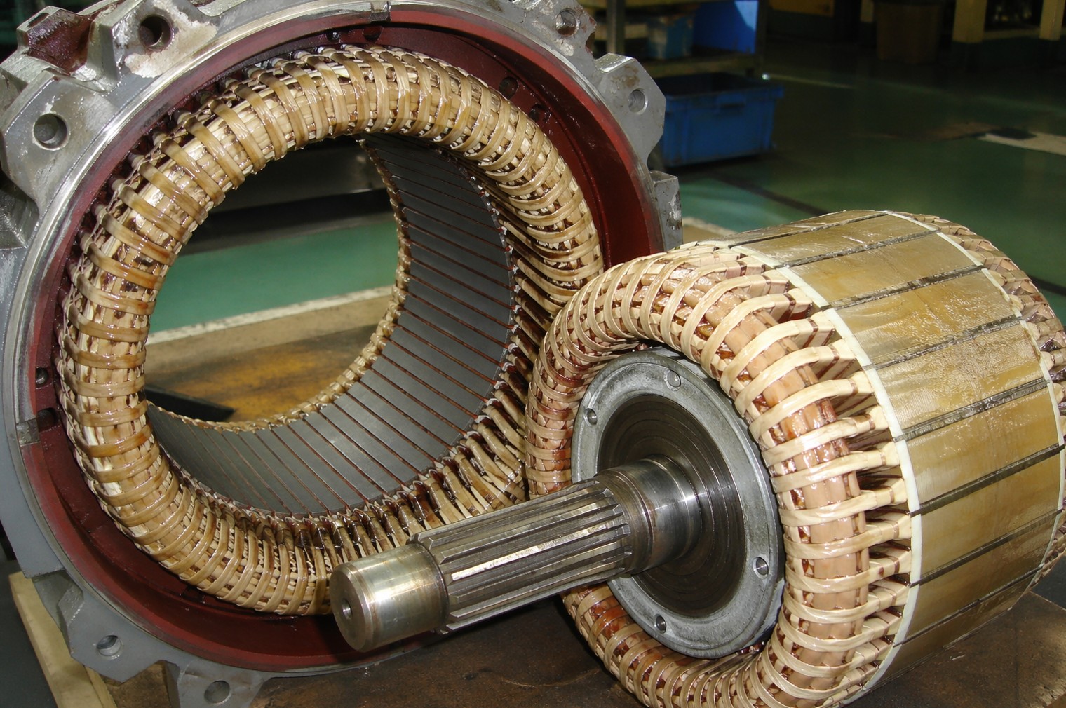 Mica insulation for railway traction motor and fire-resistant cable