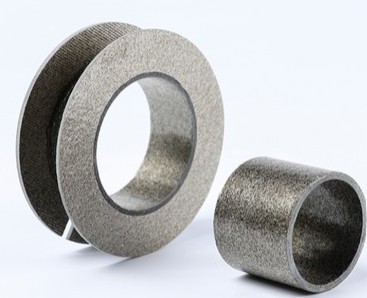 Mica tube close-up - insulation sleeve with smooth inner wall for wire insertion