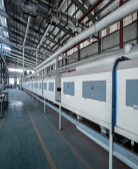 Mica tape production line with quality inspection